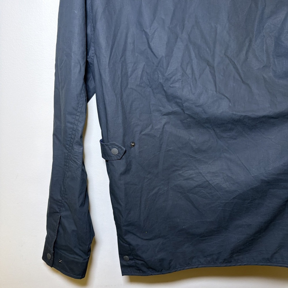 Peter Millar Mens LARGE Harrison Field Jacket Navy Blue Outdoor Water Resistant - Picture 10 of 15
